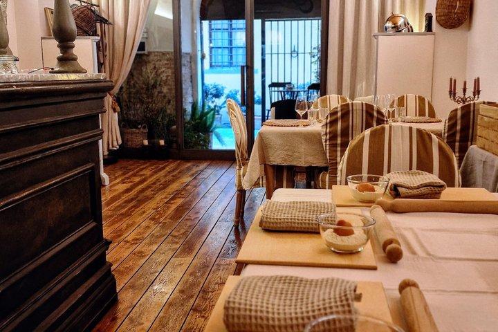 ルチニャーノのマーケットツアー付きトスカーナ料理教室