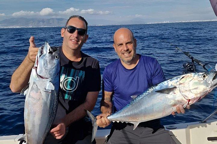 マラガ釣り体験（器材付き）飲食付き