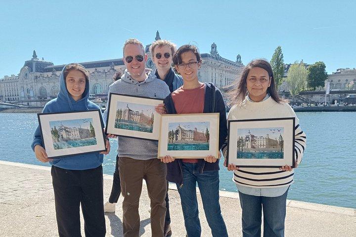 Paris Watercolor Workshop – Edição de assinatura