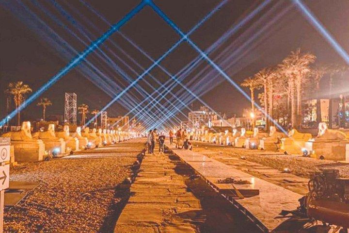 Sound and Light Show at Karnak Temple from Luxor