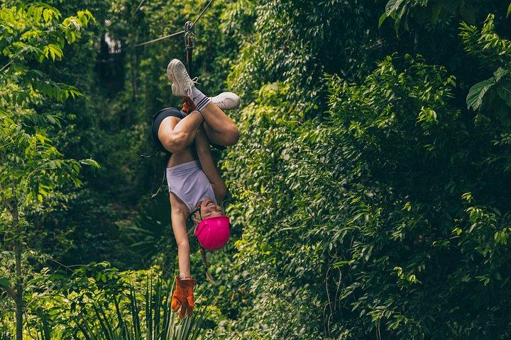 ATV, Zipline, Horseback & Cenote Swim with Lunch & Hotel Pickup