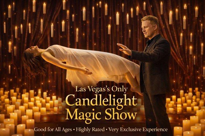 Spettacolo di magia a lume di candela: da vicino con maghi di livello mondiale