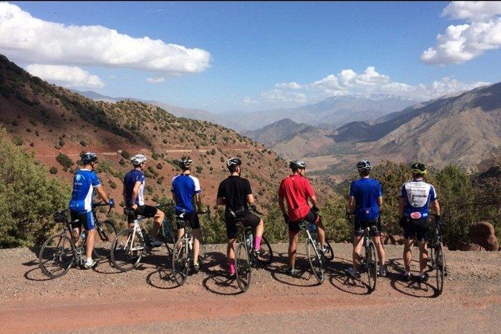 Cykeltur i Imlil Atlasbergen med lunch från Marrakech