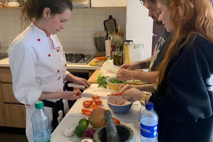 ボゴタのプライベートコロンビア料理教室と市場ツアー