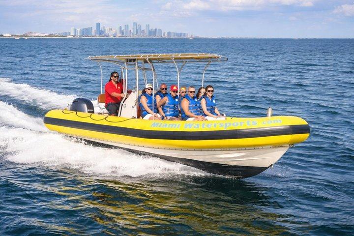 Miami Speed Boat avec déjeuner dans un restaurant à proximité