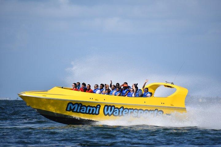 Miami Speed Boat avec déjeuner dans un restaurant à proximité