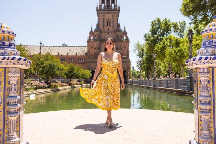 Maak Sevilla onvergetelijk: privéfotoshoot op Plaza de España
