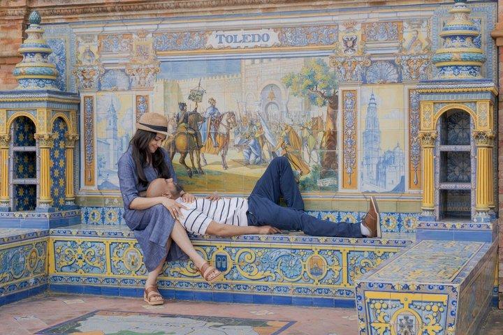 Maak Sevilla onvergetelijk: privéfotoshoot op Plaza de España