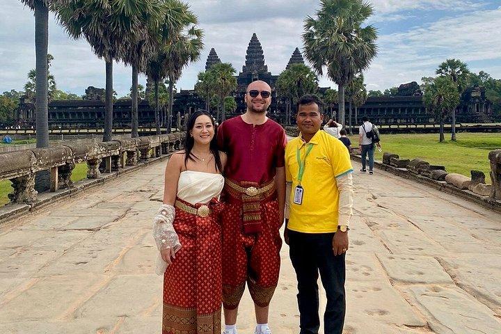Angkor Wat Khmer Traditional Custom Dressing Experience