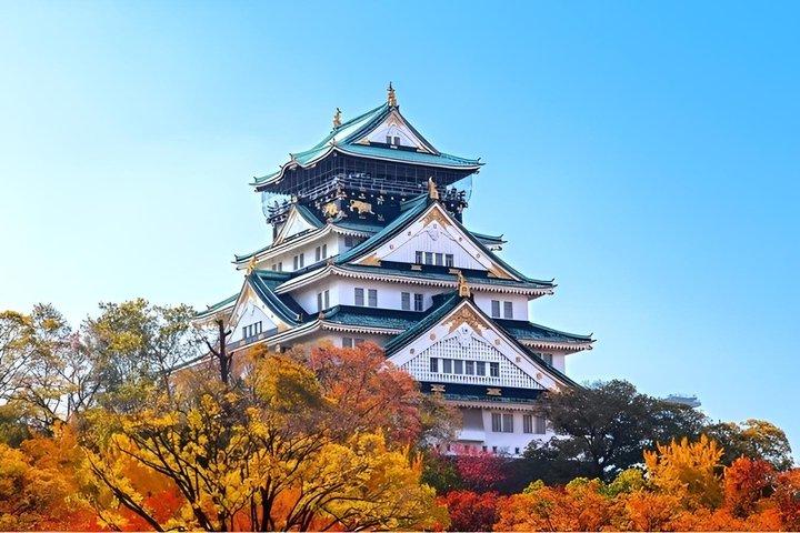 Osaka-Rundgang Osaka Castle Shinsekai und Namba