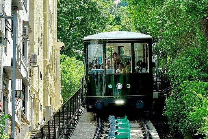 Tour Privado de Hong Kong : Paseo por la ciudad central, crucero en tranvía y cena