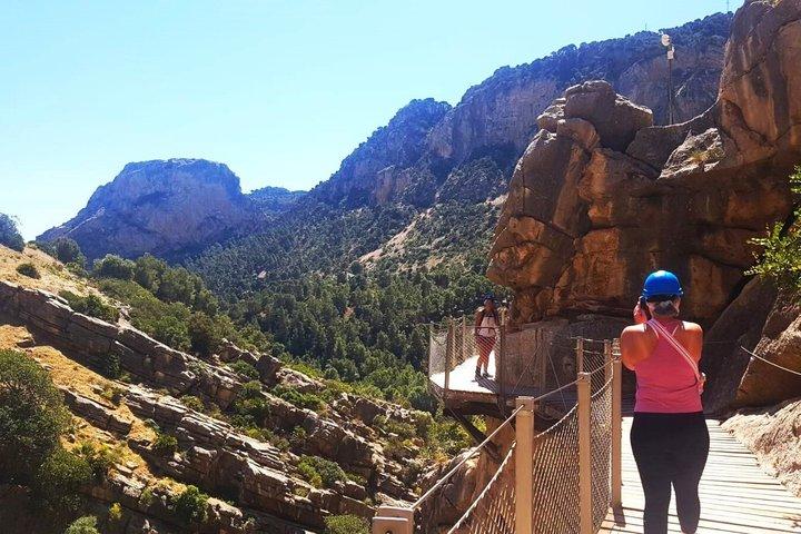 Caminito del Rey Privétour vanuit de cruisehaven van Málaga