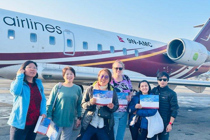 Mount Everest Sightseeing Rundflug Tour - Flugzeug / Hubschrauber