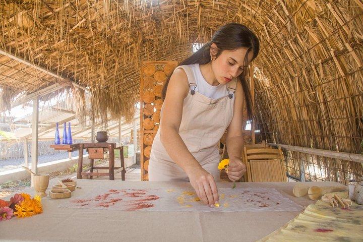 Atelier de teinture naturelle à Fuerteventura