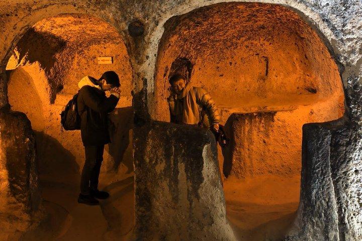 Visite privée des villes souterraines de Kaymaklı et Derinkuyu