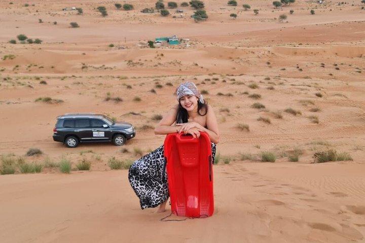 Wahiba Sands-ørkenen og Wadi Hawar privat tur