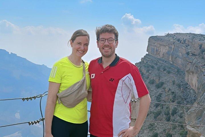 Privat overnatning på Jebel Shams campingtur