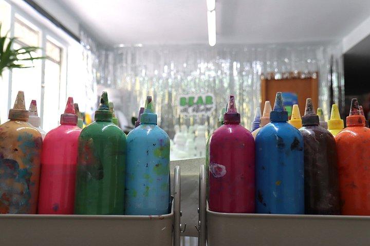 Fluid Art Workshop – Unique Figures in Alicante