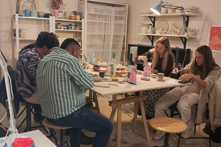 Lisbon Pottery Class Gemeinsame Aktivität