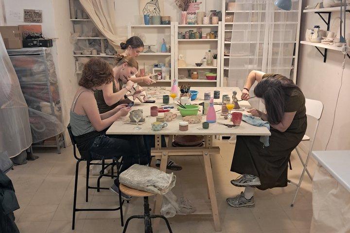 Lisbon Pottery Class Gemeinsame Aktivität