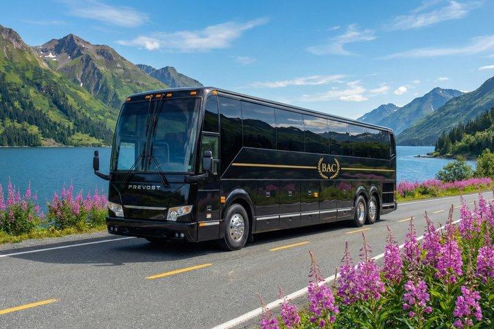 Anchorage naar Whittier Gedeelde Bus Transfer Service