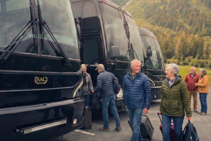 Anchorage naar Whittier Gedeelde Bus Transfer Service