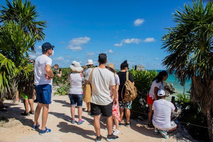 Privé Road Trip naar Tulum Ruins vanuit Cancun voor maximaal 10 personen