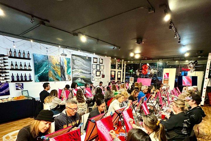 Premier Paint Wine Experience in Costa Mesa