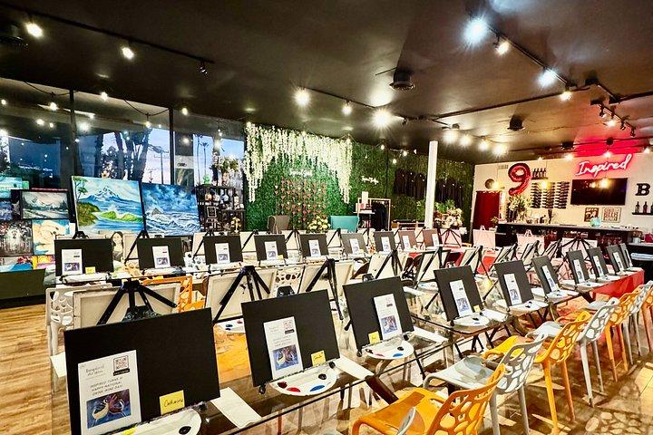 Premier Paint Wine Experience in Costa Mesa