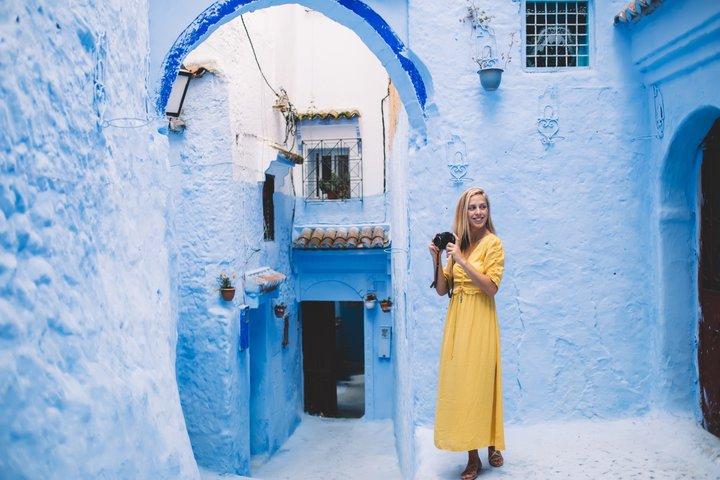 Excursión de un día a Blue City con guía local y transporte