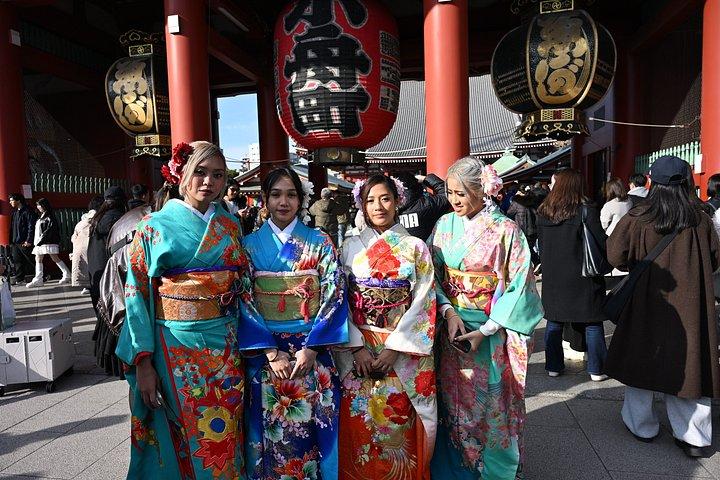 Asakusa Kimono und Matcha Experience