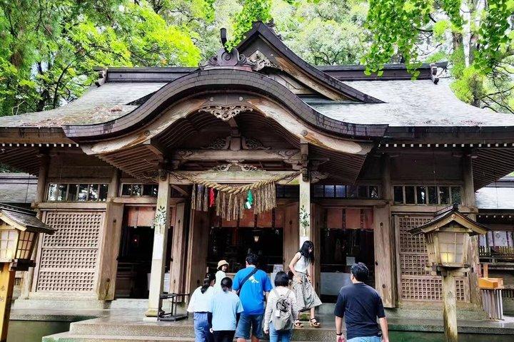 Visite d'une journée du sanctuaire Kamishikimi Kumanoimasu à Miyazaki