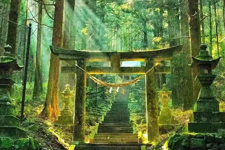 Visite d'une journée du sanctuaire Kamishikimi Kumanoimasu à Miyazaki