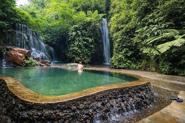 Tour in quad in ATV, tempio e cascata