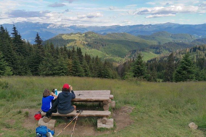 PRIVATE, EINFACHE Tageswanderung in den Karpaten