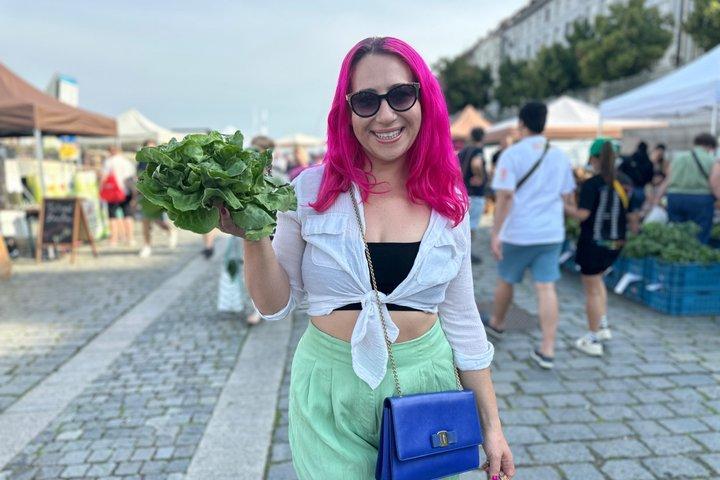 Prague Farmers Market and Brunch Class with Celebrity Chef