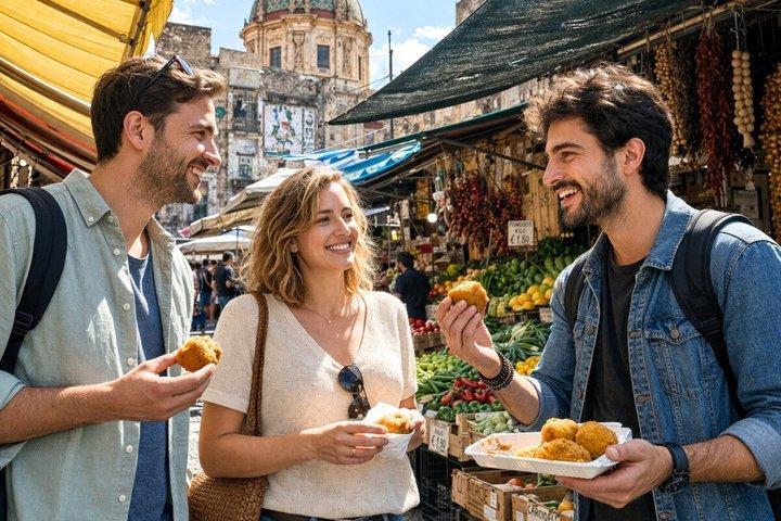 Palermo Privé en gepersonaliseerde food tour met een lokale Gids