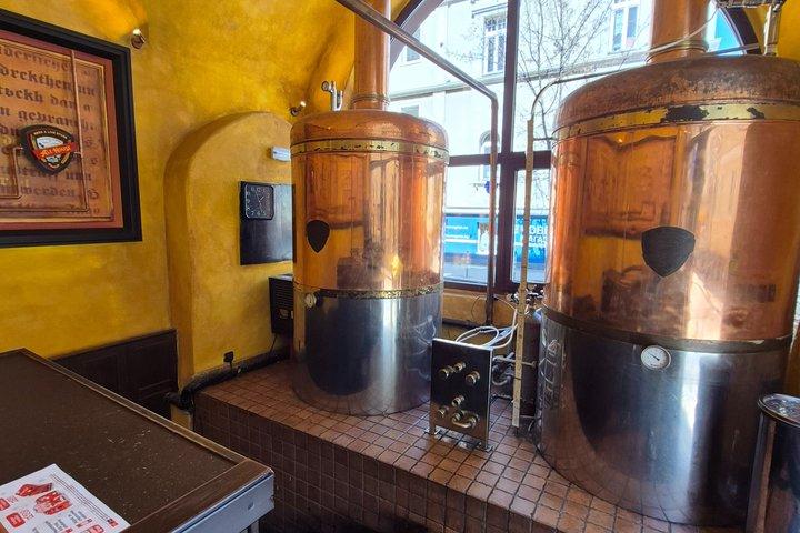 Excursão artesanal à cerveja com degustações e Guia local