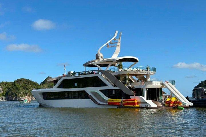 Fra Hanoi: Serenity Grandeur Luxury Cruise til Lan Ha Bay