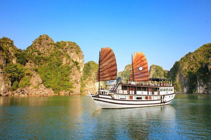 Hanoi : Garden Bay Cruise 2 - Tagesausflug nach Bai Tu Long Bay