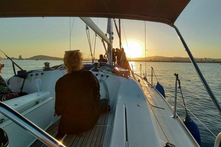 Small group boat ride to sunset