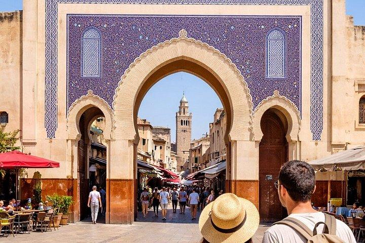 Private Fes Panoramic Tour by Car: Royal Palace, Tanneries