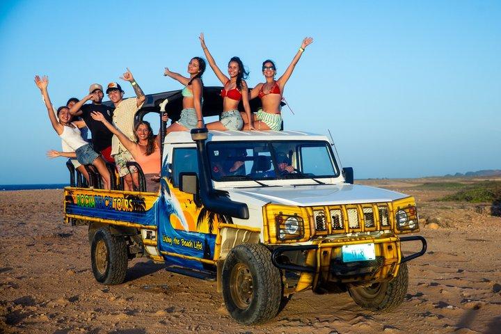 Tour safari sulla costa nord delle piscine naturali di Aruba