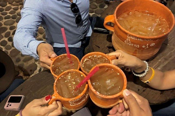 グアダラハラ発テキーラツアー：樽見学