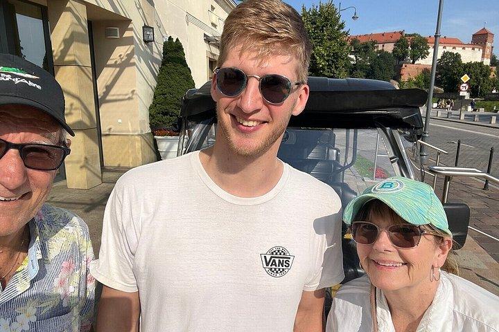 Krakau : Private Stadtrundfahrt mit Golf Buggy (mit Abholung)