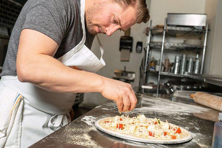 ローマのローカル・ビストロでピザ作り教室（第3回）