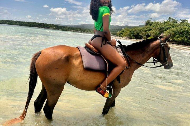 Excursion à cheval en Jamaïque avec déjeuner et shopping