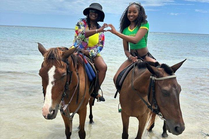 Excursion à cheval en Jamaïque avec déjeuner et shopping