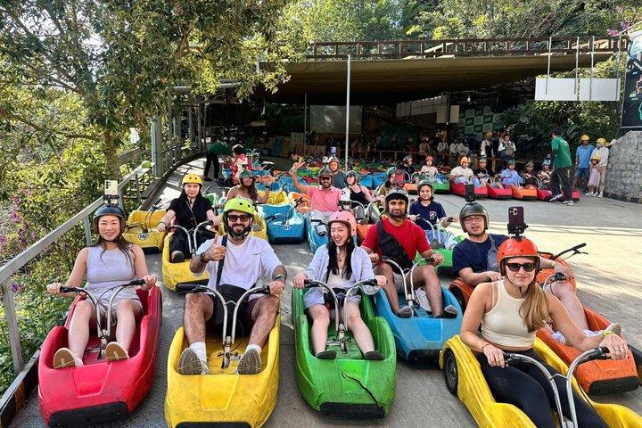Dalat : Alpine Coaster, Rainbow Sliding, Crazy house & Rodelkart