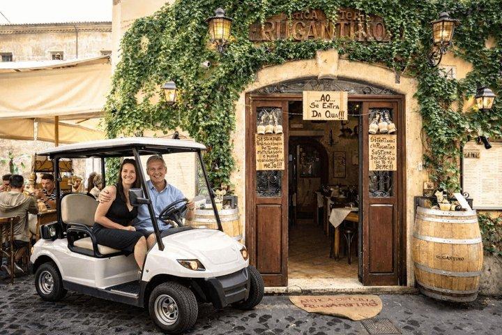 Panorama-Golfwagen-Tour mit Abholung und Restaurantreservierung